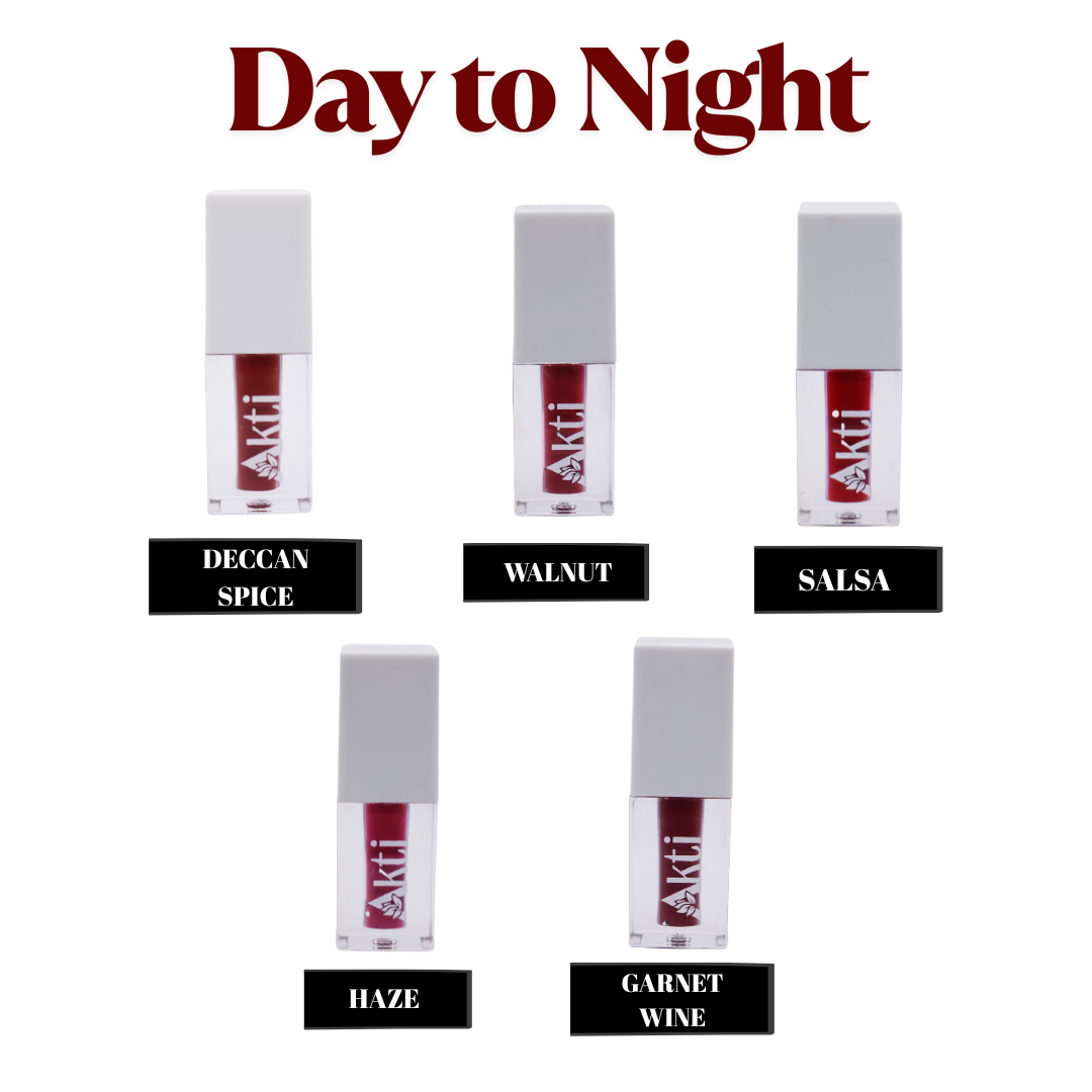 Take Me Along Mini Lipstick Combo – Set of 5 (1.5ml each) Day to night