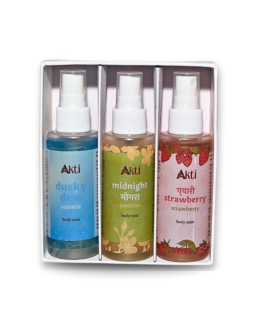 Akti - The Scent edit - Mist combo pack - 50 ml each - 3 Signature Scents