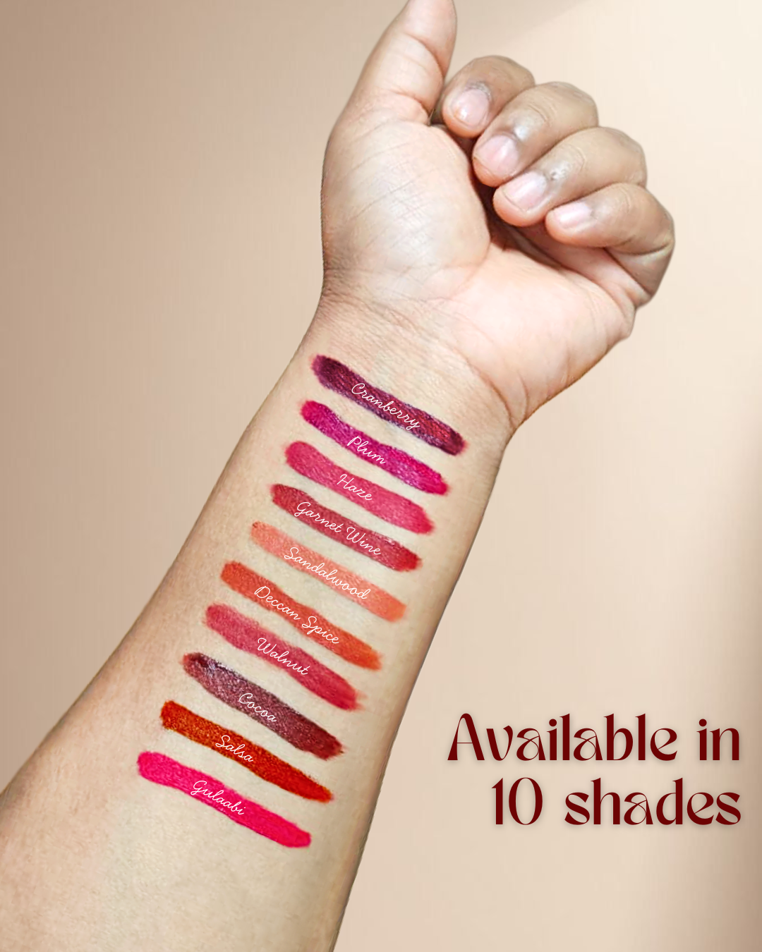 Take me along Lipstick - 3.5 ml Sandalwood